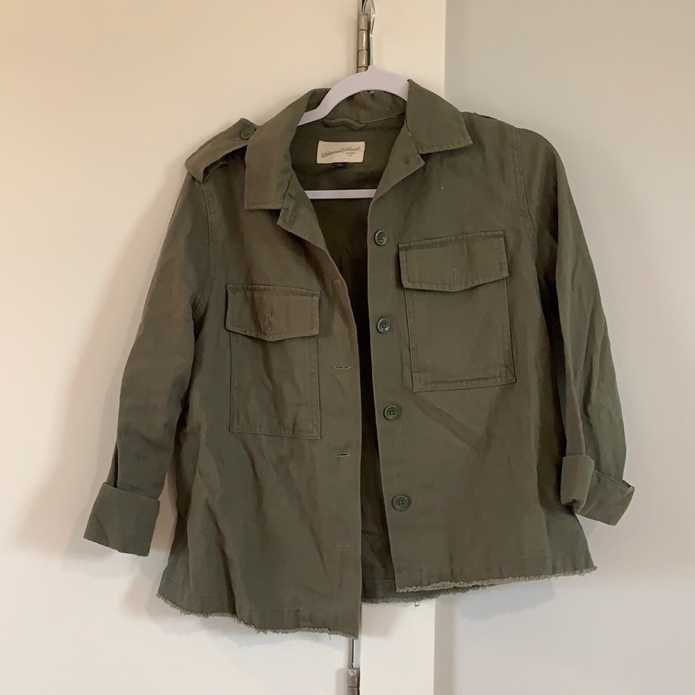 Army Green Shacket